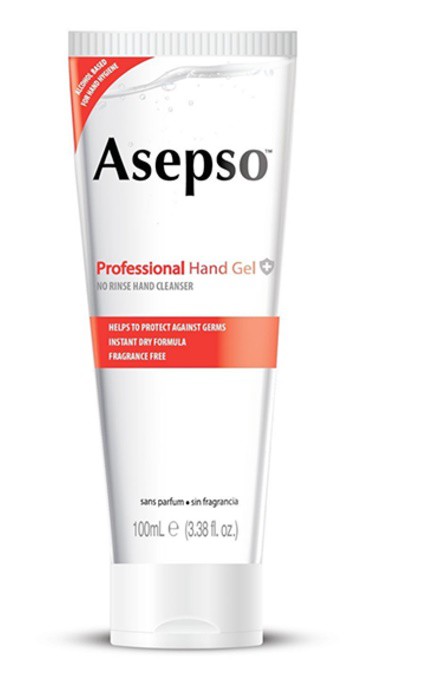 Asepso dez. gel na ruce bez oplach 100ml | Čistící, dezinf.prostř., dezodoranty